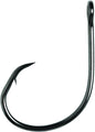 Eagle Claw Lazer Sharp Circle Hook - Offset - Platinum Black