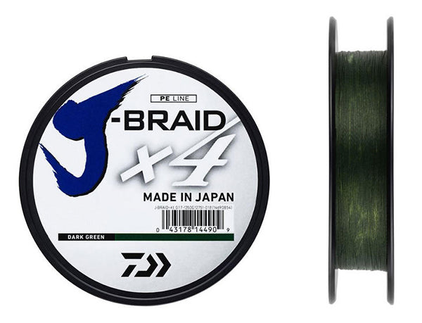 Daiwa J-Braid x4 Line - 165 yards