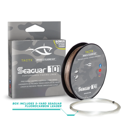 Seaguar TactiX Braid w/ Fluoro Leader