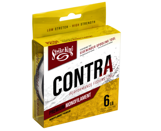 Strike King Contra Monofilament Clear - 330 yards