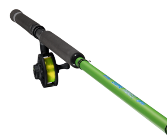 Lews Crappie Thunder 12' 2pc rod w/ jigging reel