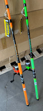 Firecast Neon Spinning Catfish Combo