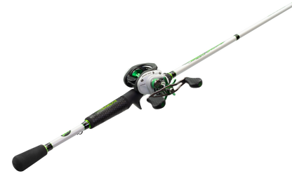 Lew's Mach 1 Baitcast Combo - Green/White - 7'2" - 1pc