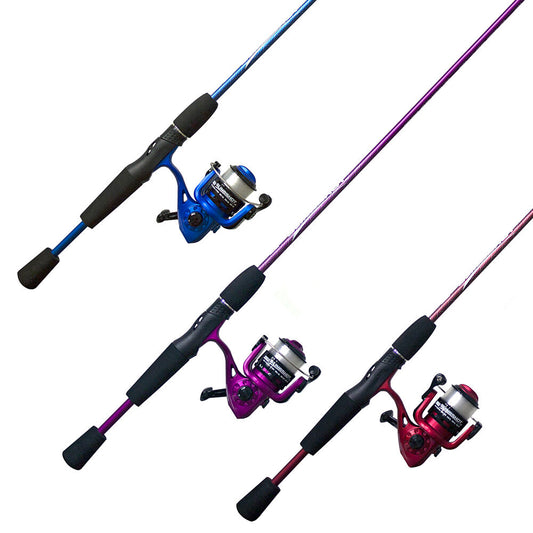 Slingshot Spinning 2 Red, 2 Blue, 1 Purple