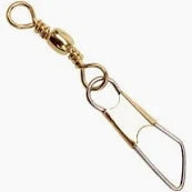 Brass Snap Swivel (per dozen)